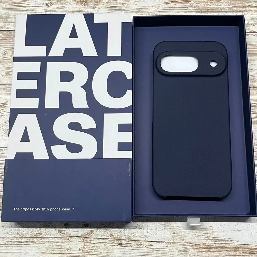Latercase Pixel 9 Willy Blue Impossibly Thin Phone‎ Case Featherweight Open Box